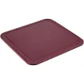 Brabantia Skærebræt 25 x 25 cm, bordeaux, plast, Brabantia