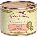 Terra canis 6 x 200 g - Okse med gulerødder, æble og naturris