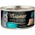 Miamor Økonomipakke: 24 x 80 g Miamor Fine Fileter Naturel - Kylling & Tun