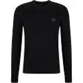 Hugo Boss BOSStil mænd. 50471343 Kanovano sort tr (L), Casual, Bomuld, Lange ærmer