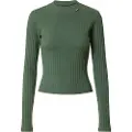 Nebbia Organic Cotton Ribbed 415 T-shirt Med Lange ærmer