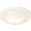 QAZQA Moderne loftslampe hvid 41 cm IP44 - Yuma
