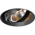 QAZQA Moderne indbygget spotlight sort GU10 AR111 rund trimless - Oneon