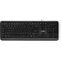 Nedis - keyboard - QWERTY - US International - black - Tastatur - Universal - Sort