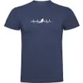 Kruskis Skiing Heartbeat T-shirt Med Korte ærmer