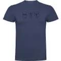Kruskis Sleep Eat And Ski T-shirt Med Korte ærmer