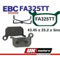 EBC Brakes Fa-tt Series Carbon Fiber Fa325tt Bremseklodser