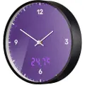 Bresser Mytime Led-vægur Med Temperaturvisning