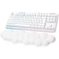 Logitech G715 - GX Brown - US - Aurora collection - Gaming Tastatur - Engelsk (US) - Hvid