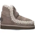 Mou Moutil kvinder. MU.FW101050A Læderstøvler Eskimo 18 Glitter Logo taupe (36), 5-8 cm, Ingen, Casual, Gråt