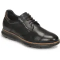Fluchos Fluchostil mænd. F1351 William F1351 sorte lædersko (44), Fast, 1-3 cm, Blonder, Casual, Havanna, Klassisk