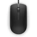 Dell MS116 - Mus - Optisk - 2 knapper - Sort