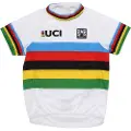Santini Uci World Champion T-shirt Med Korte ærmer