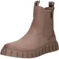 Refresh Refreshtil kvinder. 17024904-TAUPE Ankelstøvler 170249 brun (40), Fast, 1-3 cm, Lynlås, Casual