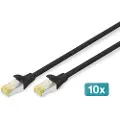 Digitus S/ftp 2 M Cat6a Netværkskabel 10 Enheder