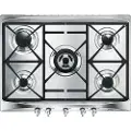Smeg Selezione Sr275xgh2 70- Gaskomfur 75 Cm