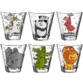 Leonardo - Tumblerglas BAMBINI 6-pak - Flerfarvet - Drikkeglas - - Homeroom
