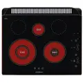 Vitrokitchen 301tgn Gaskomfur 60 Cm 3 Blus