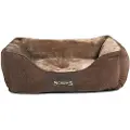 Scruffs & Tramps Chester Box Bed hundekurv chocolate