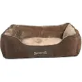 Scruffs & Tramps Chester Box Bed hundekurv chocolate