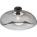 QAZQA Moderne loftslampe sort - Zora