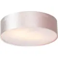 QAZQA Moderne loftslampe lyserød 40 cm med guld indvendig - Drum
