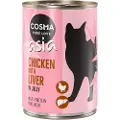 Cosma Økonomipakke: 24 x 400 g Cosma Asia i gelé - Kylling & kyllingelever