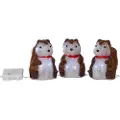 Star Trading - Udendørsdekoration Crystalo 15 cm - Brun - Dekorationsbelysning - - Homeroom