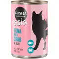 Cosma Økonomipakke: 24 x 400 g Cosma Asia i gelé - Tun & krabbe