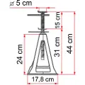 Fiamma Stabilisatorben