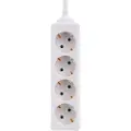 Prokord Power Socket 4xsocket 1.5m White