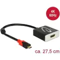 DeLOCK Usb C Til Hdmi M/f 4k Adapter 60hz