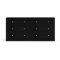 Ebuy24 - May dobbeltkommode 6 skuffer - Sort - Kommoder - - Homeroom