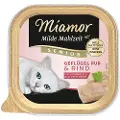 Miamor Økonomipakke: 16x 100 g Miamor Mildt Måltid Senior - Fjerkræ & Okse