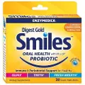 Enzymedica Digest Gold Smiles, Eksplosion af Mint - 30 hurtigsmeltende mønter