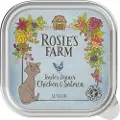 Rosie's Farm Senior 16 x 100 g - Kylling & Laks