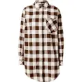 Urban Classics Oversized Check Flannel Skjorte Med Lange ærmer