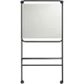 Muubs - Spejl med hylde Copenhagen 60 x 120 cm - Sort - Store spejle - - Homeroom