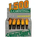 Nutrisport Æske Med L-carnitin 1500 Hætteglas Appelsin 20 Enheder