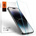 Spigen Glass tR Slim HD 1 Pack - Transparency Sensor Protection - iPhone 14 Pro