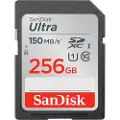 SanDisk Ultra SD - 150MB/s - 256GB