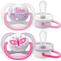 Philips AVENT Avent SCF080/02 Ultra Air sutter 2-pak - assorteret farver