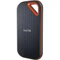 SanDisk Extreme Pro Portable Ssd V2 4tb Usb Type-c Sort, Orange
