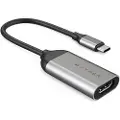 Hyper Hd-h8k Usb Type-c Hdmi Rustfrit Stål Usb C Hdmi Rustfrit Stål