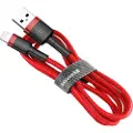 Baseus Cafule USB Lightning cable 2.4A 1m (black + red)