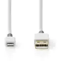 Nedis Guld 8-benet Lightning Til Usb-a Hankabel 48 Mbps Pvc-belagt 3 M