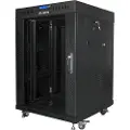 Lanberg FF01-6615-12BL - 15U - Free Standing Rack Canbinet