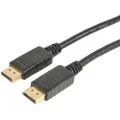 Prokord Displayport Kabel 2m. Displayport Displayport Sort