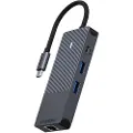 Rapoo 11412 Multiport 8x1 Usb 3.0 Til Ethernet-adapter