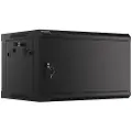 Lanberg WF01-6406-00B - 6U - Wall Mount Rack Cabinet
